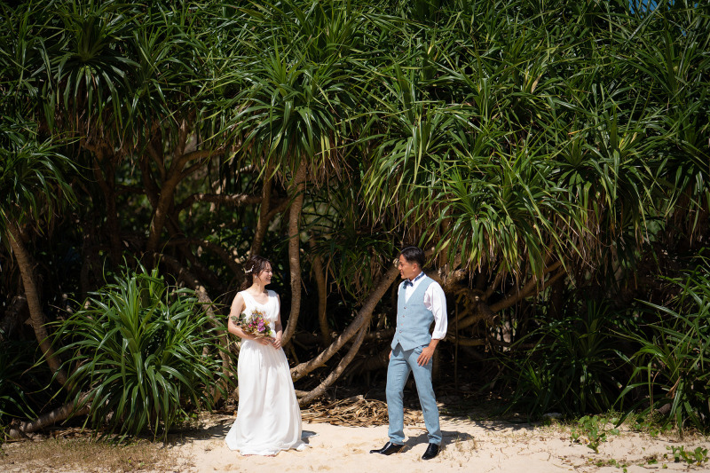 ビーチ撮影の前に♪