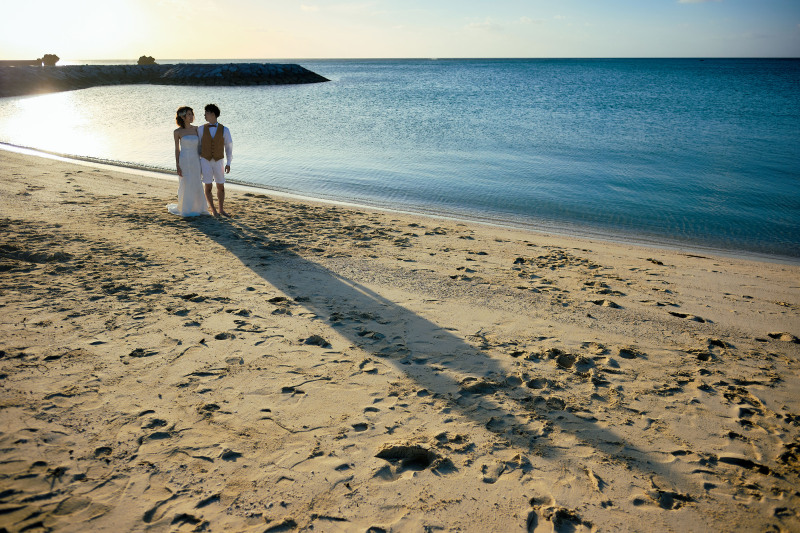 2人だけのビーチ*