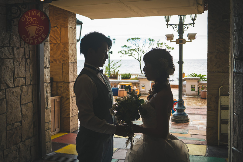 シルエット撮影