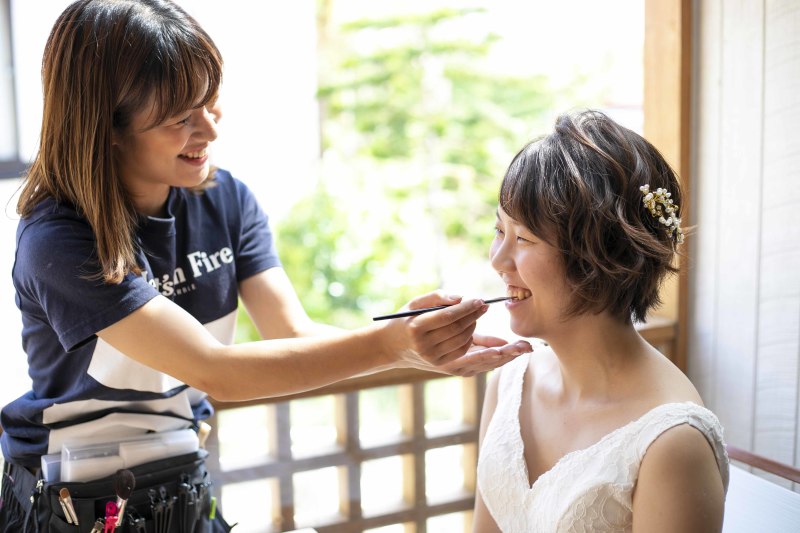 お支度シーン＊