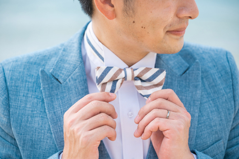 ご新郎様の手元ショット