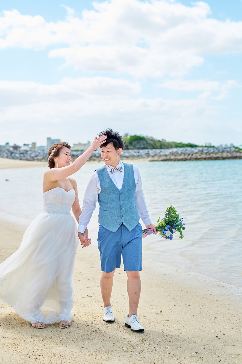 浜辺をお散歩☆☆