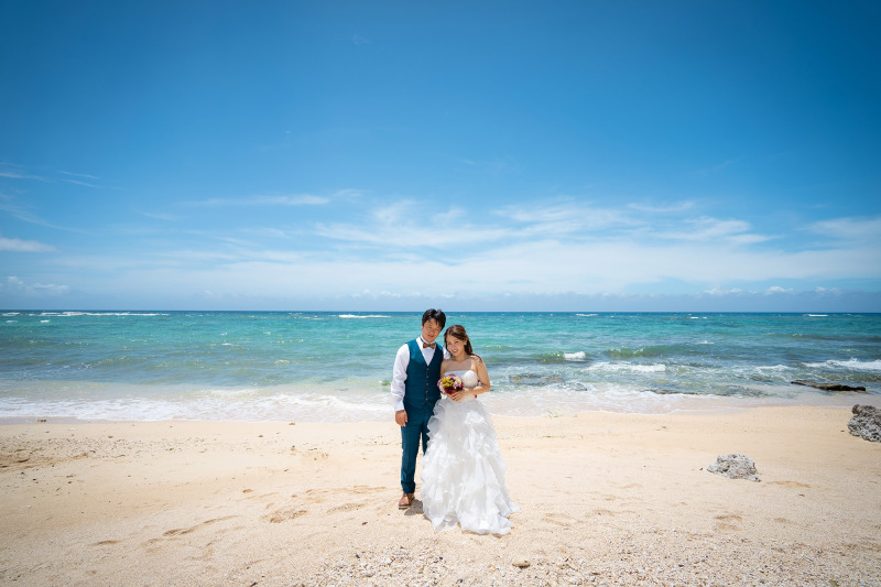 海の透明度がハッキリと⭐︎