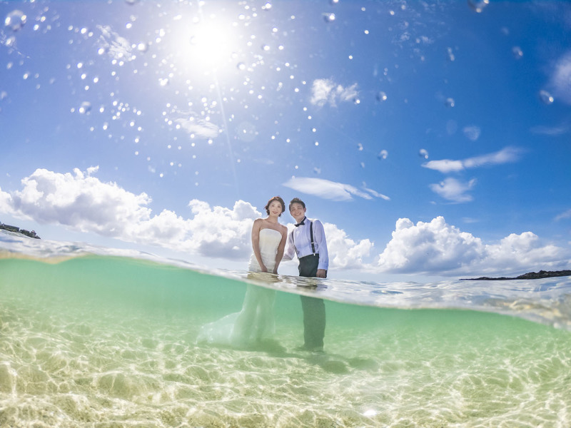 水中カメラでフォトジェニックな1枚☆