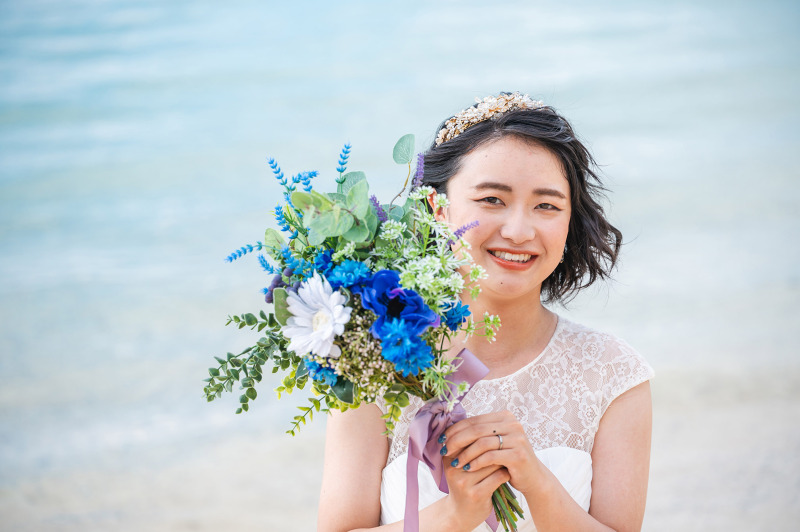 ご新婦様のシングルショット