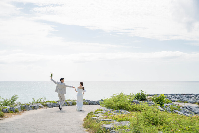 おふたりの空気感を大切に**