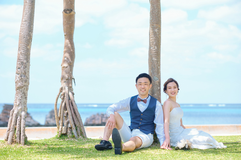 木漏れ日の中で