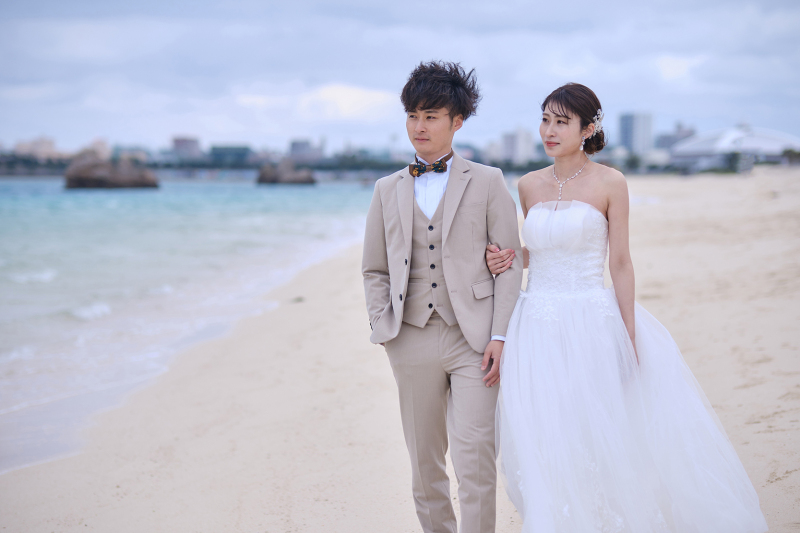 おふたりだけの撮影スタート*