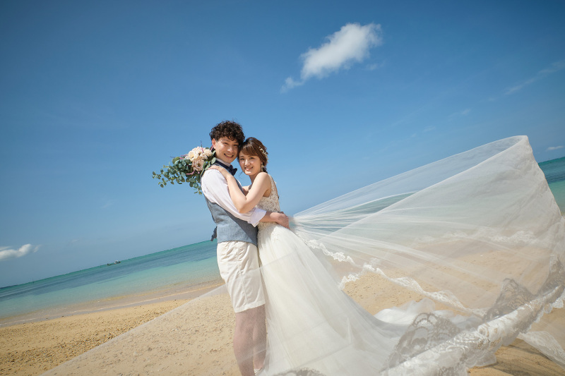 ベールを使って*