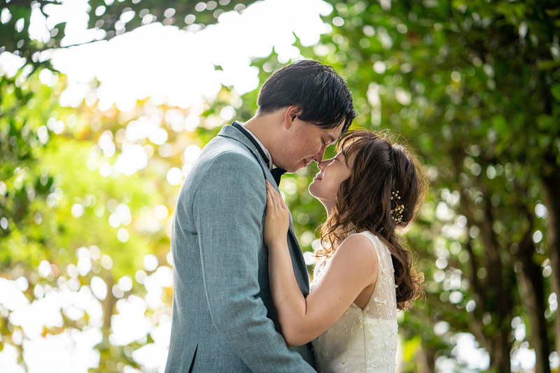 鼻をコツンと＊