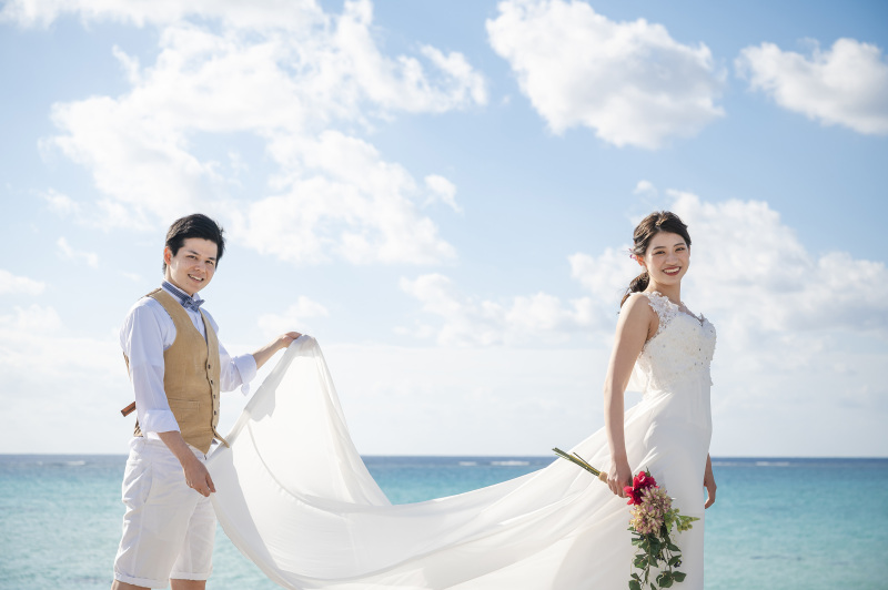 長いトレーンを・・♡