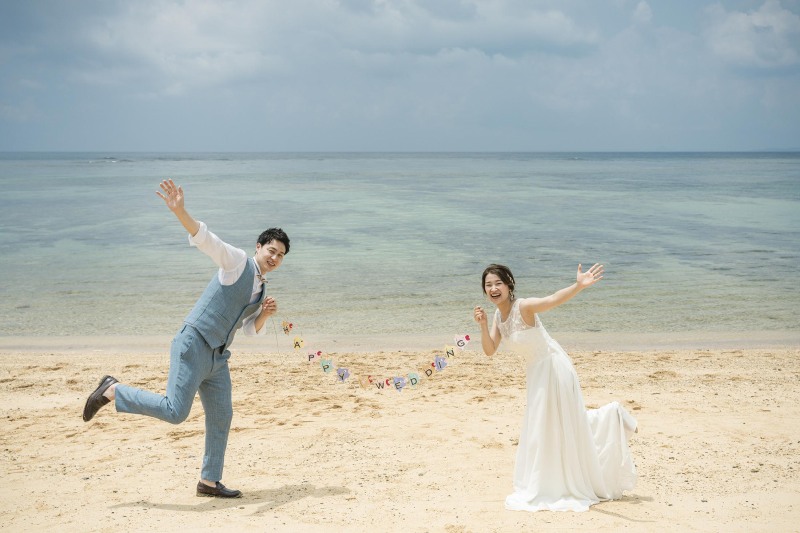 笑顔あふれるフォトウェディング