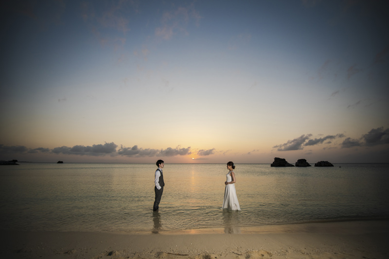 サンセット×ウォーターイン