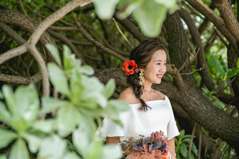 ご新婦様のソロショット！