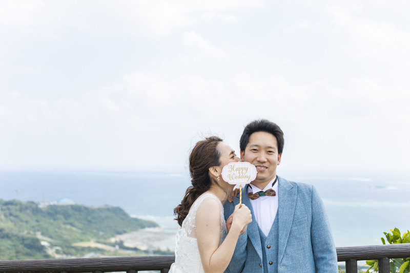 ニライカナイ橋で撮影♡