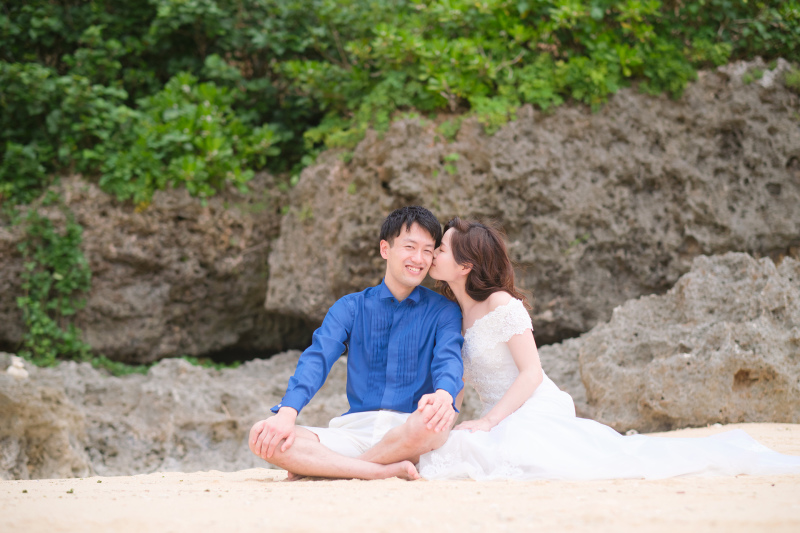 砂浜でのんびり♪