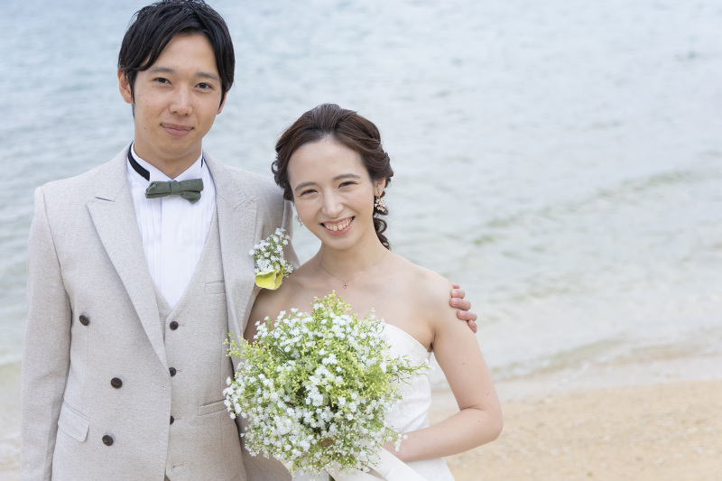 寄り添うおふたり