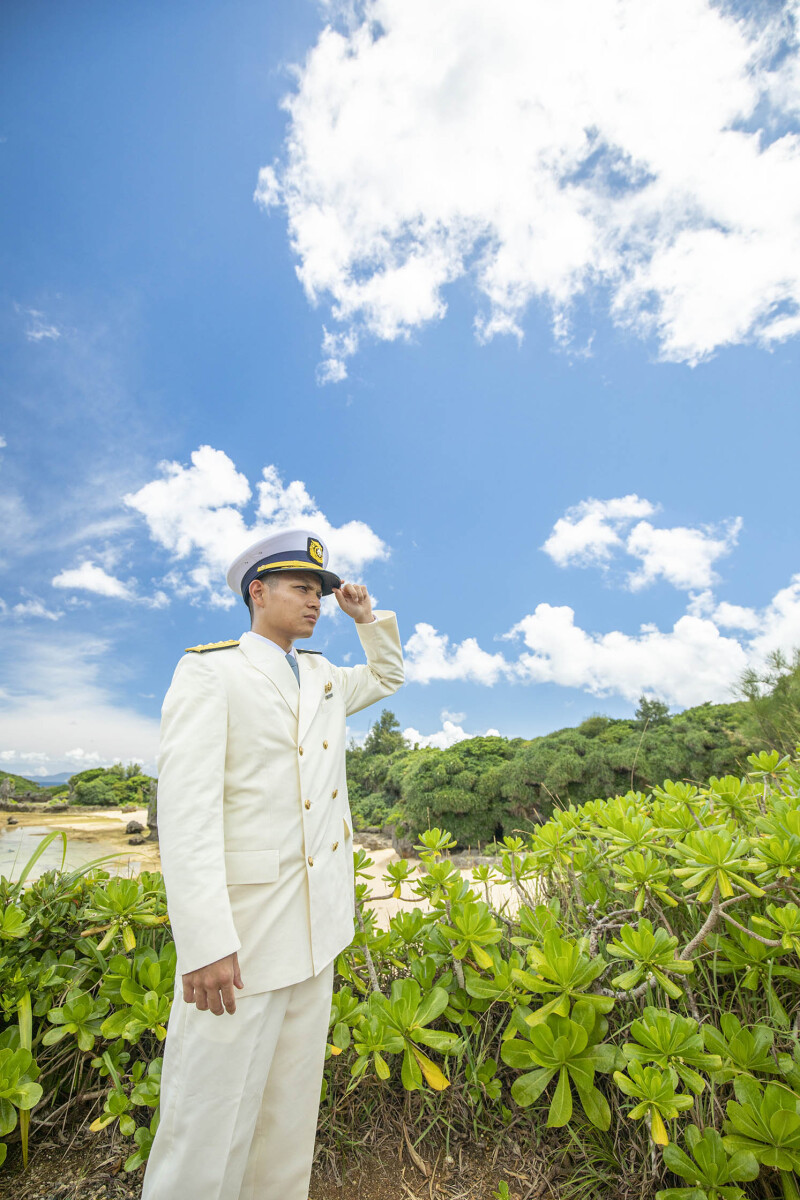 新郎様のソロショット〜*