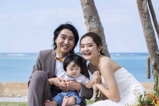 仲良くファミリーフォト＊