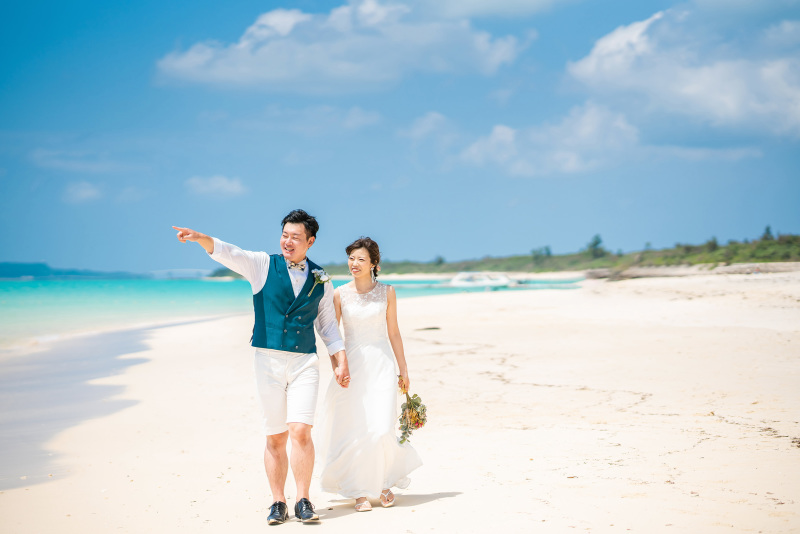 最初はビーチを散策♪