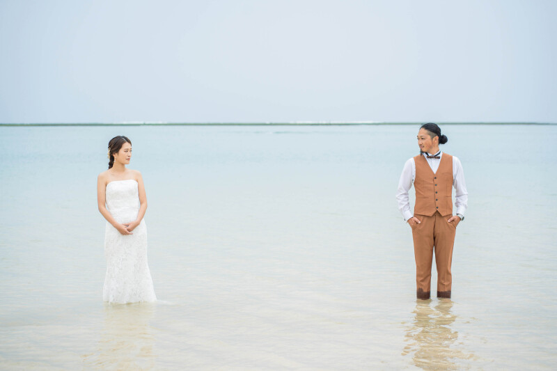 ウォーターイン撮影でスタイリッシュな写真に