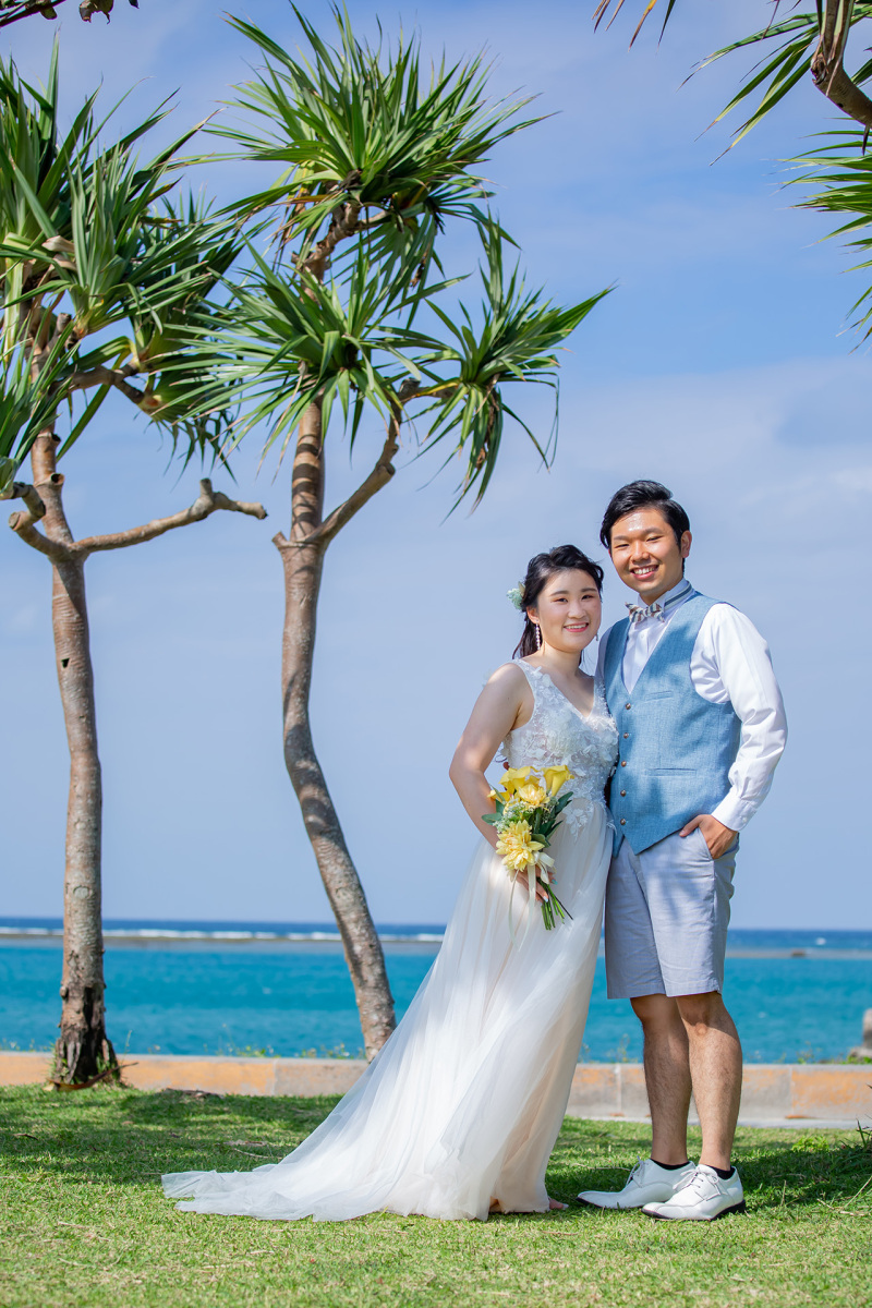 木陰からのスタート＊