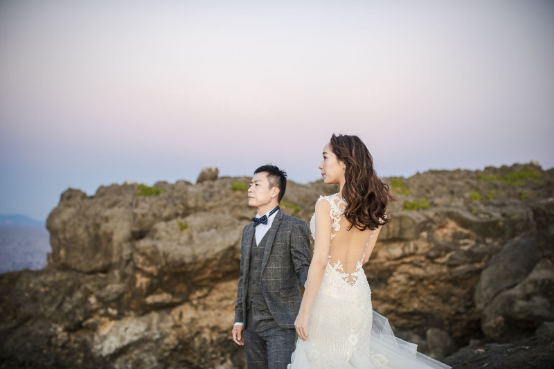 空の色に変化が・・♡