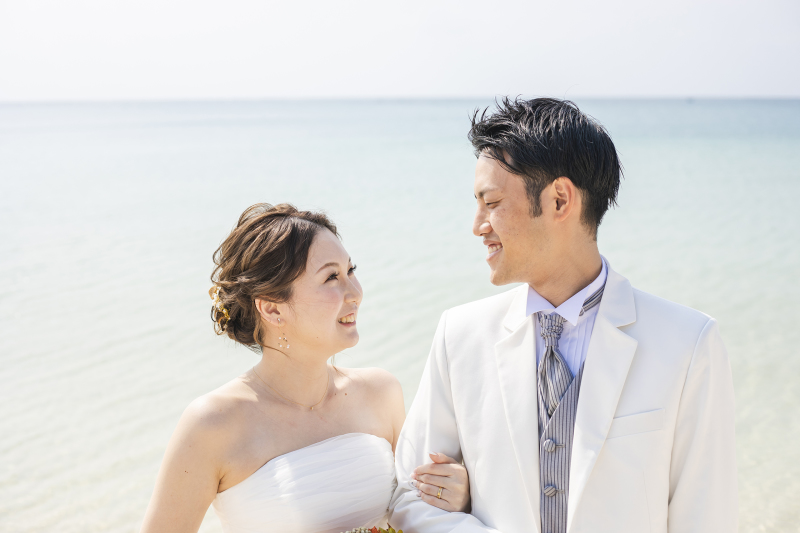 見つめ合いショット＊