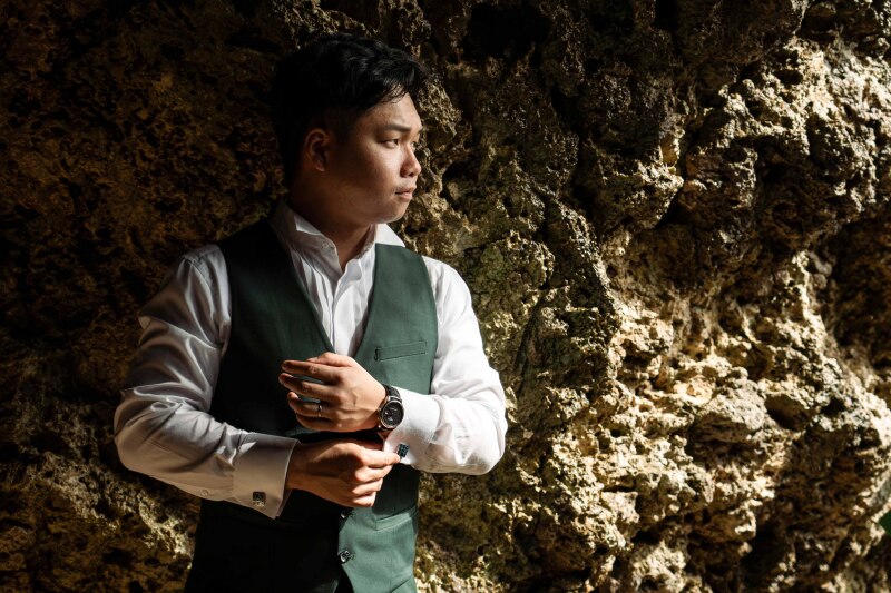 新郎様ソロショット