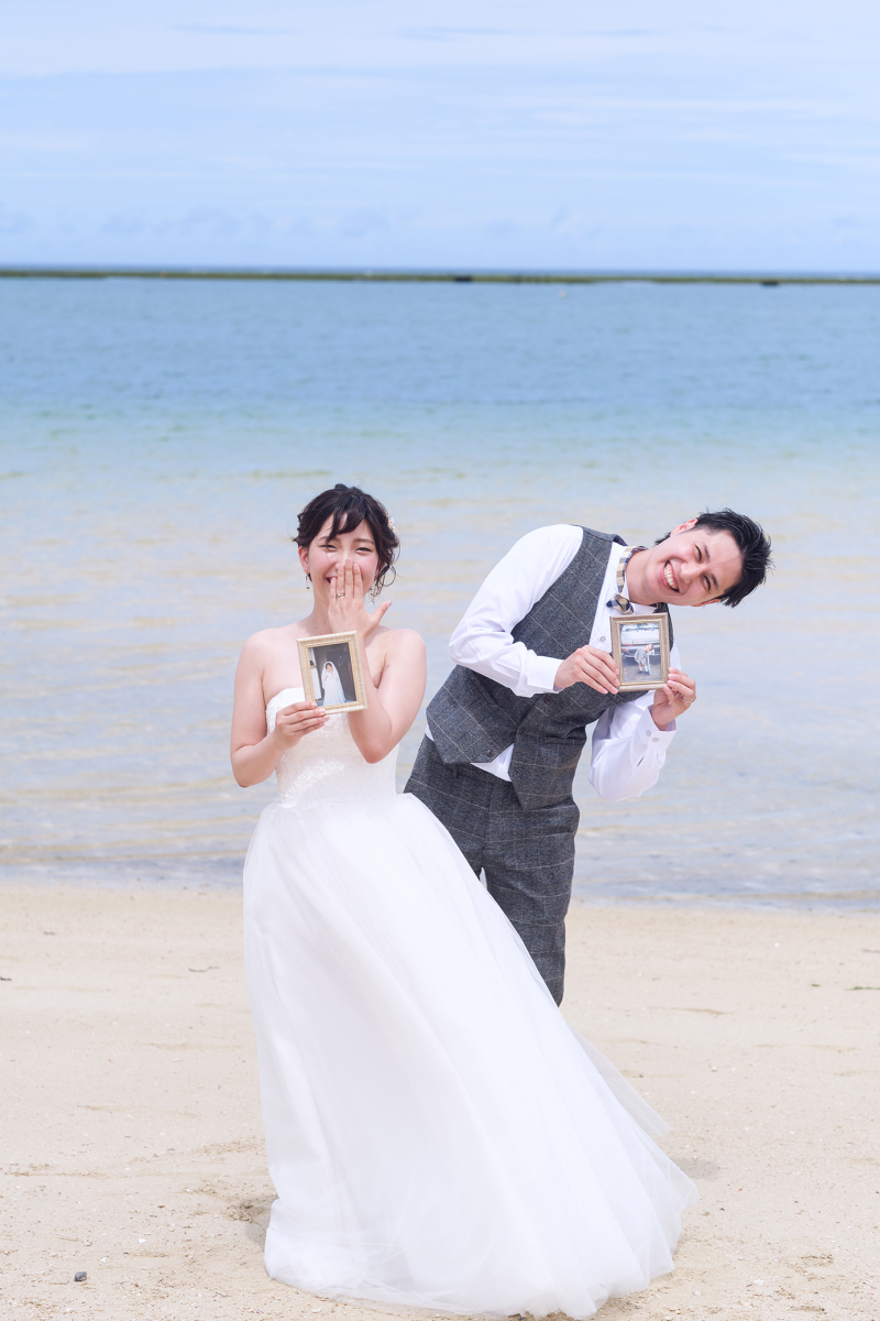 子供の頃と同じポーズで♡