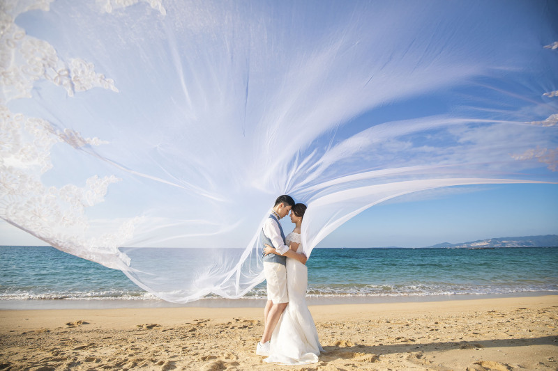 ロングベールをなびかせて*