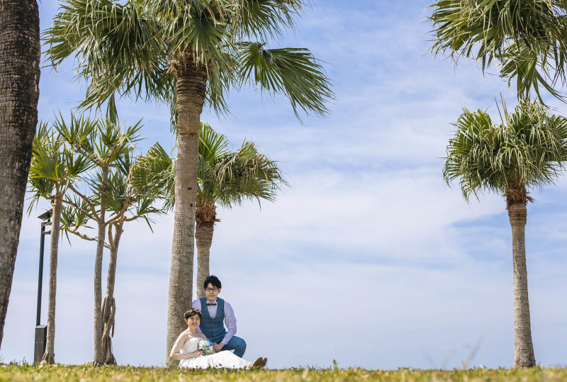 南国気分を味わって＊