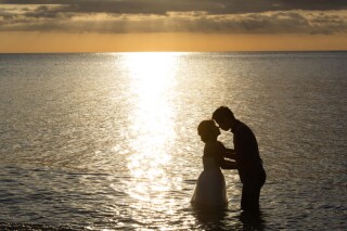 幻想的なサンセット撮影＊