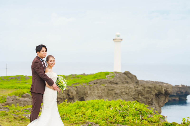 残波岬へ移動！