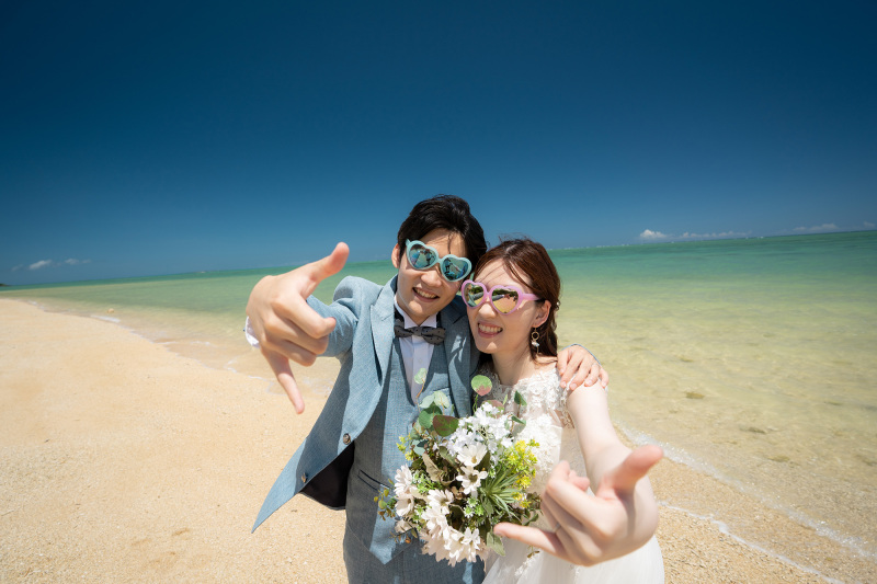 眩しいほどの笑顔で