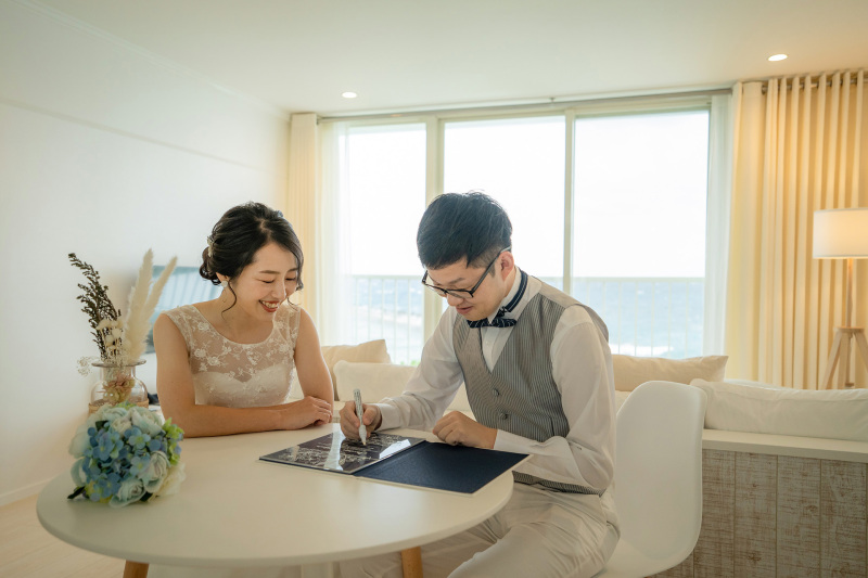 誓約書にサイン！