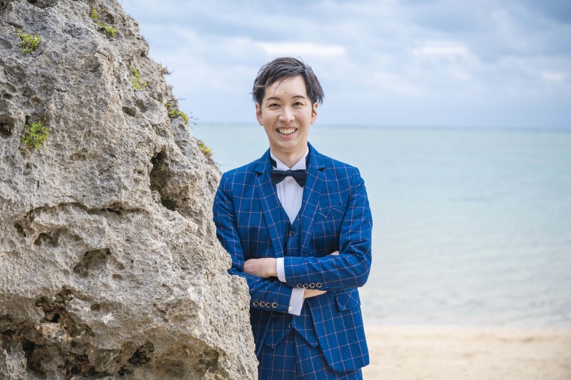 新郎様ソロショット＊