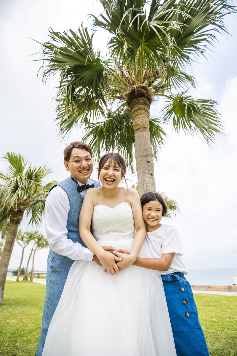 最後は家族全員で笑顔で「ハイチーズッ☆」