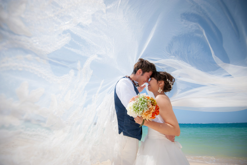 ベールに包まれて♡