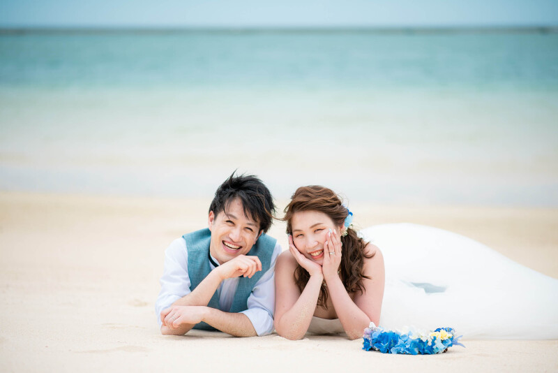 砂浜でリラックス♪