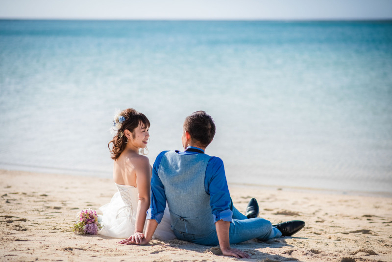 砂浜でまったりタイム*