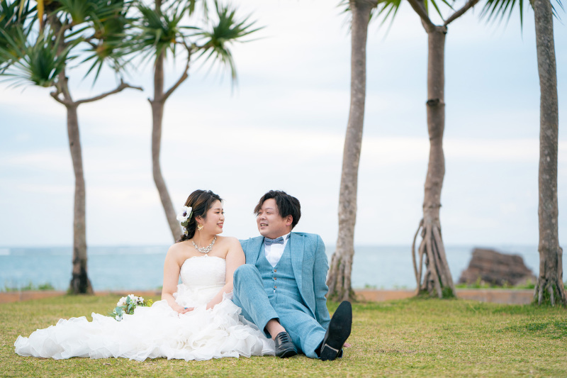 自然な笑顔が素敵な一枚