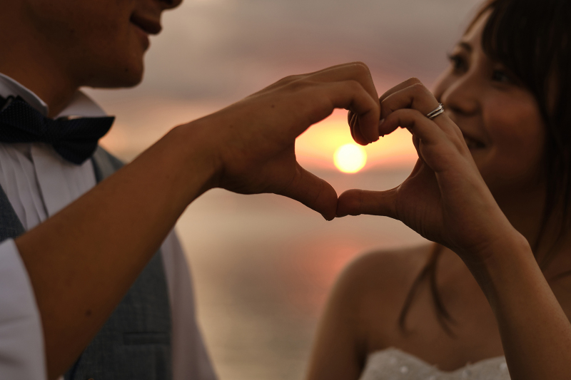 サンセット撮影