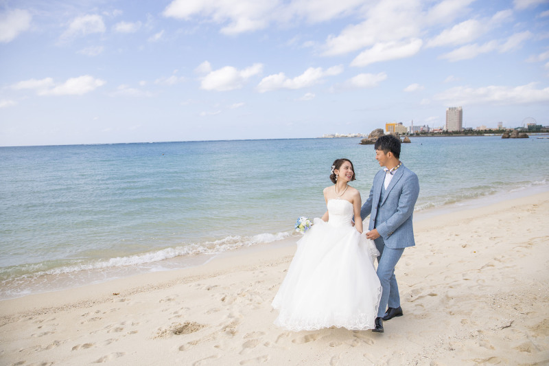 まるで海外のような背景で＊