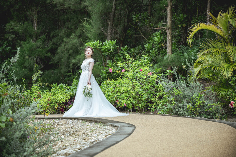 自然に囲まれて