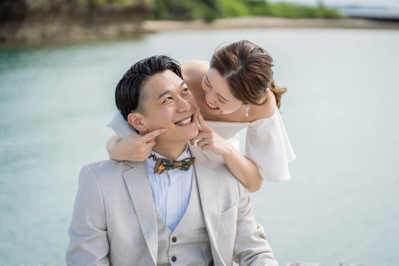 オフショットもしっかりと残します**