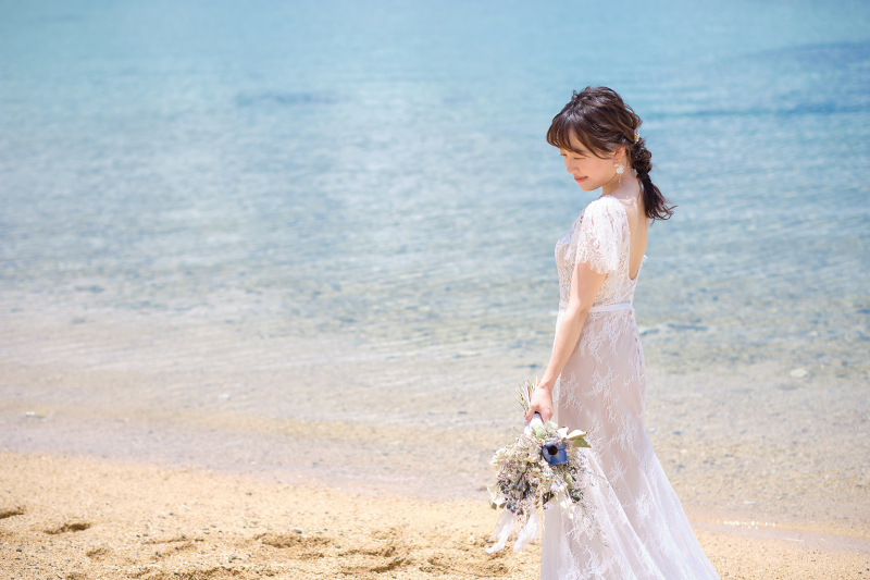 こだわりの衣装とブーケ