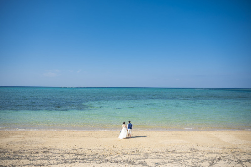 ビーチに到着！