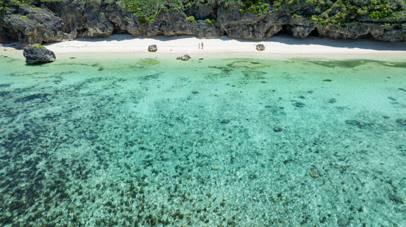 ドローンフォト＊瀬底ビーチ