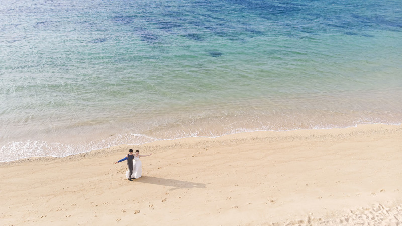 圧巻のドローン！